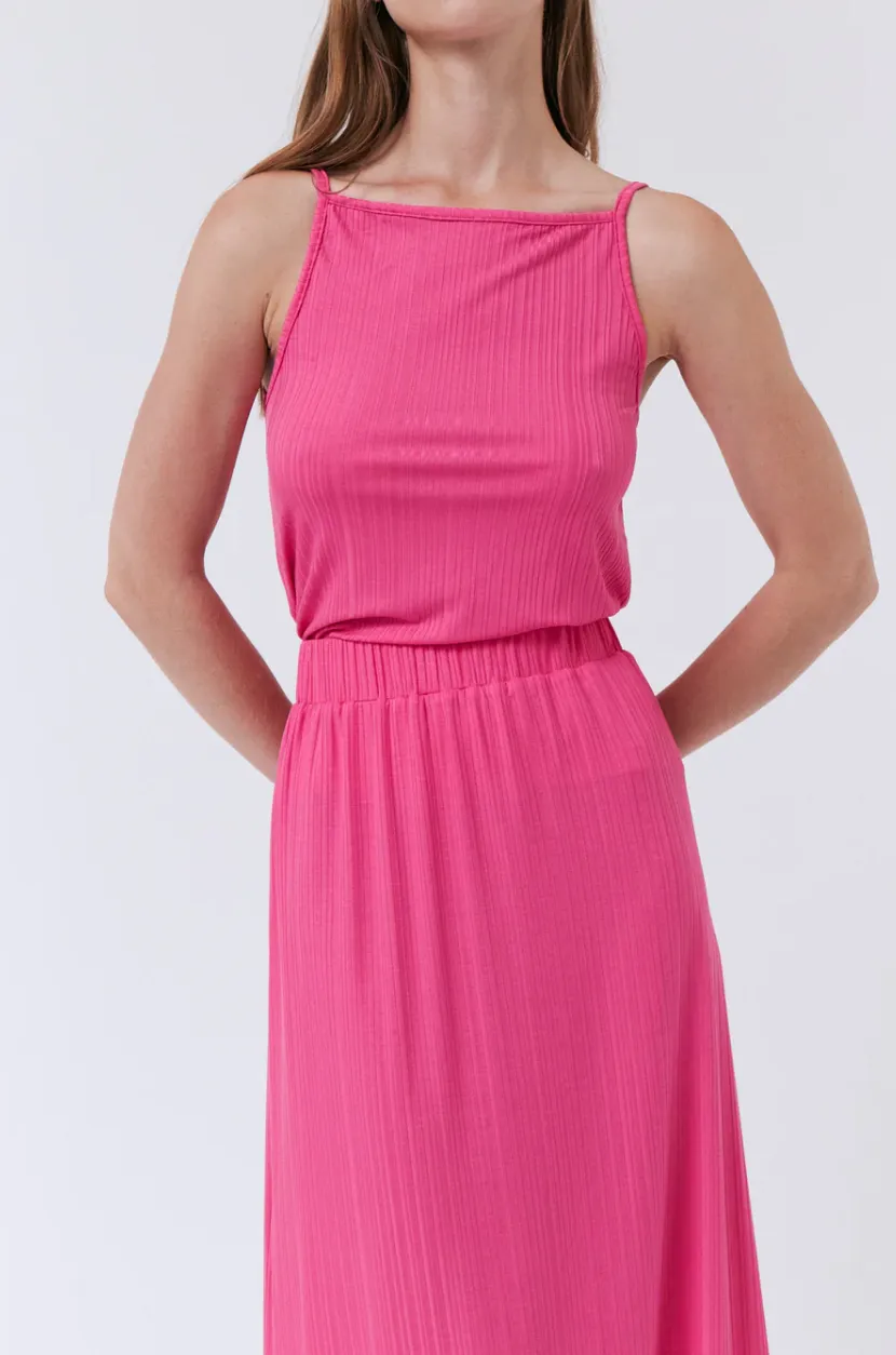 eve skirt in fuchsia
