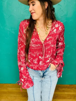 Everything's Rosy Bodysuit