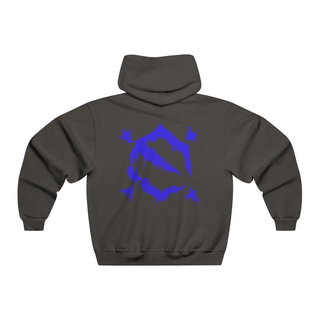 EZ MIL BLUE Emblem Hooded Sweatshirt