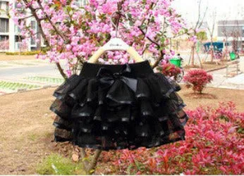 fashion girls tutu skirts baby ballerina skirt childrens chiffon fluffy pettiskirts kids Hallowmas casual tutu skirt