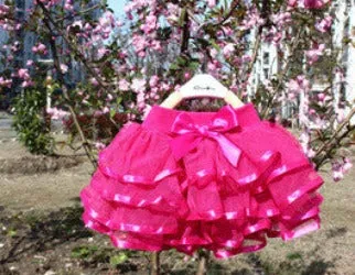 fashion girls tutu skirts baby ballerina skirt childrens chiffon fluffy pettiskirts kids Hallowmas casual tutu skirt