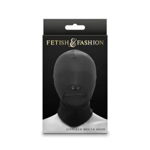 Fetish & Fantasy - Zippered Mouth Hood -