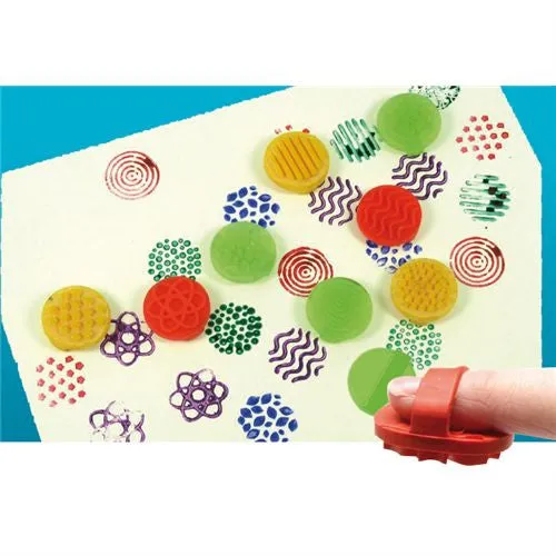 Finger Stampers for Dough or Paint