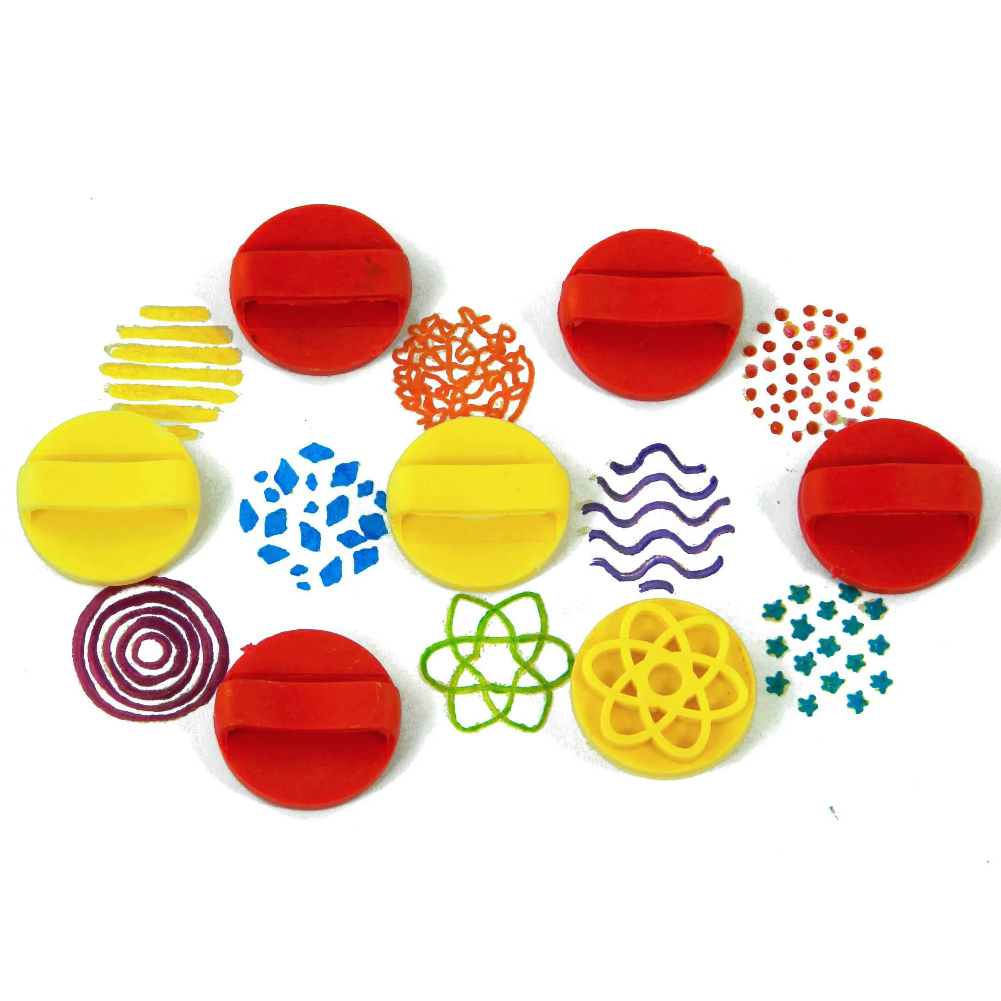 Finger Stampers for Dough or Paint