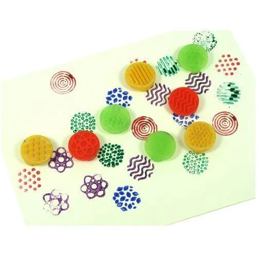 Finger Stampers for Dough or Paint