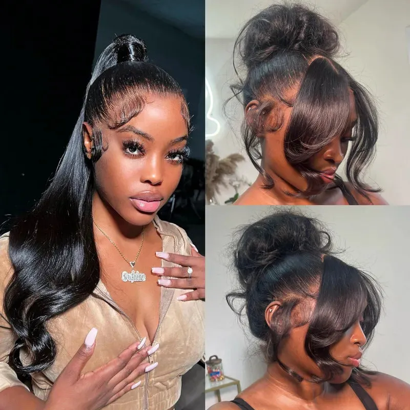 Flash Sale Invisi-Strap Snug Fit 360 HD Transparent Lace Wig Bleached Knots