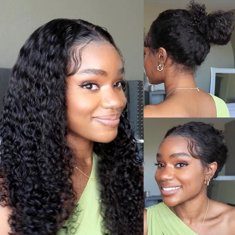Flash Sale Invisi-Strap Snug Fit 360 HD Transparent Lace Wig Bleached Knots