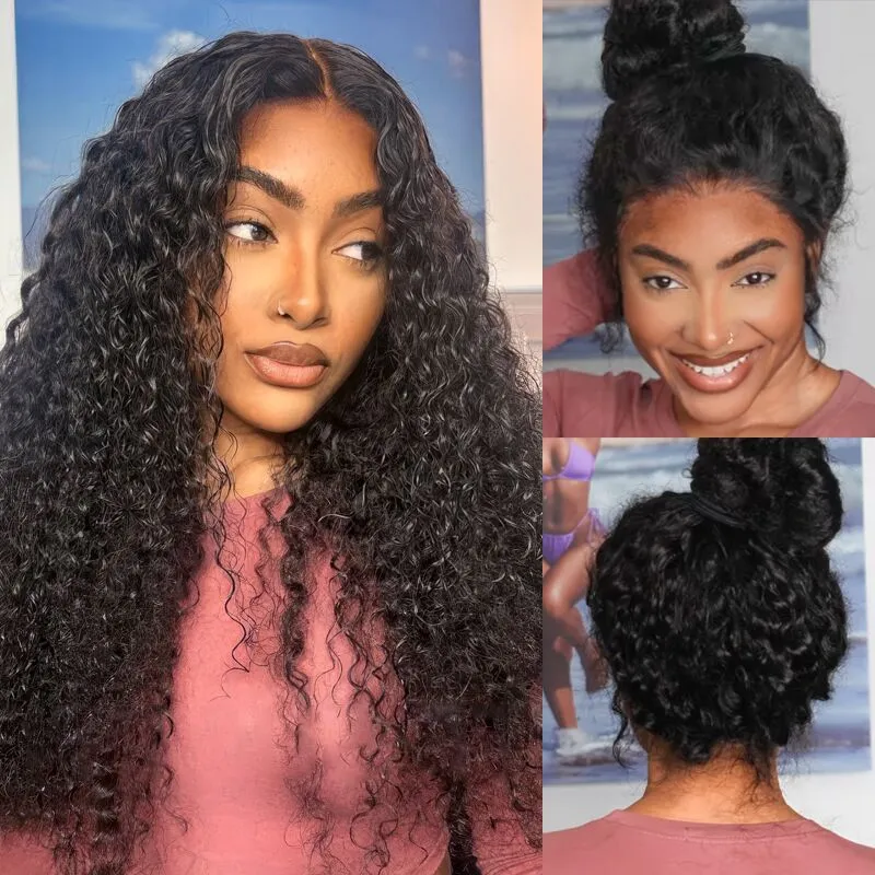 Flash Sale Invisi-Strap Snug Fit 360 HD Transparent Lace Wig Bleached Knots