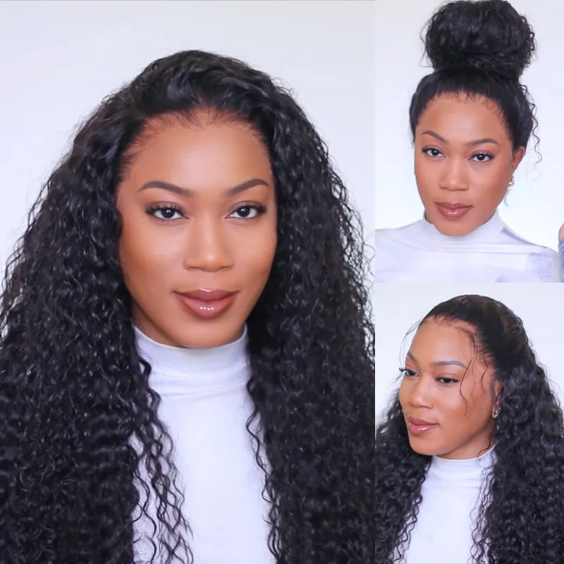 Flash Sale Invisi-Strap Snug Fit 360 HD Transparent Lace Wig Bleached Knots