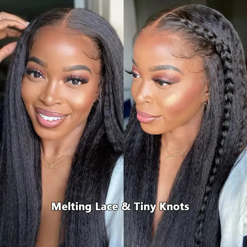 Flash Sale Invisi-Strap Snug Fit 360 HD Transparent Lace Wig Bleached Knots