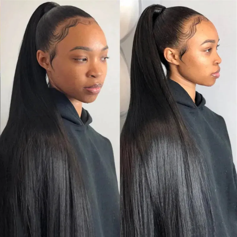 Flash Sale Invisi-Strap Snug Fit 360 HD Transparent Lace Wig Bleached Knots