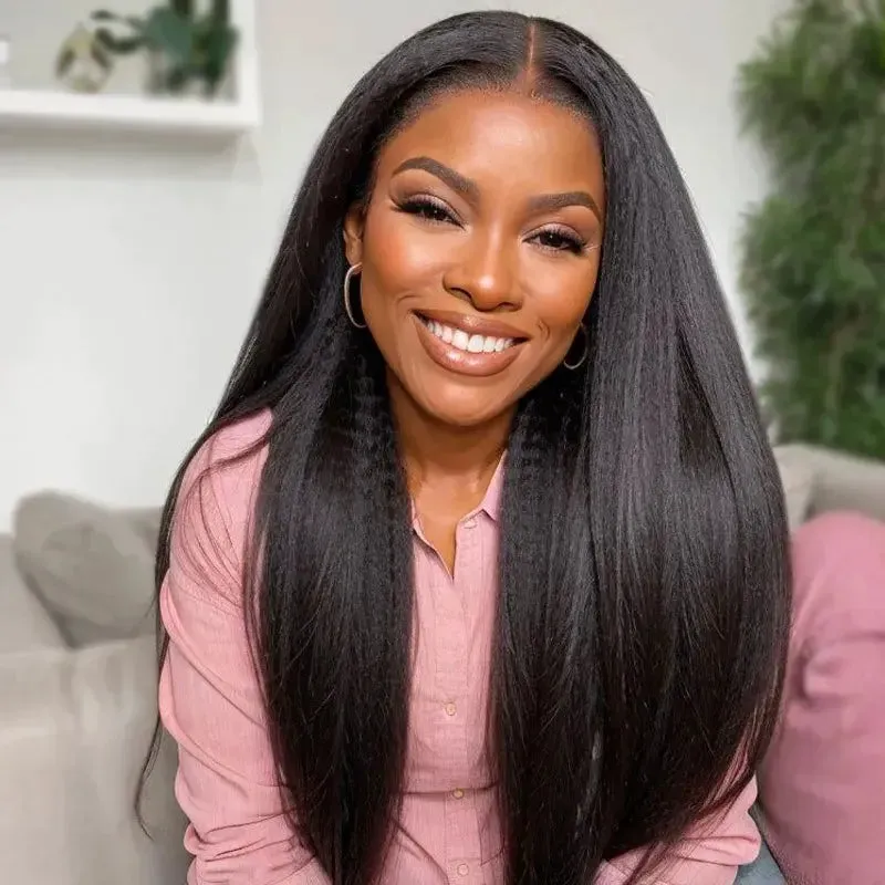 Flash Sale Invisi-Strap Snug Fit 360 HD Transparent Lace Wig Bleached Knots