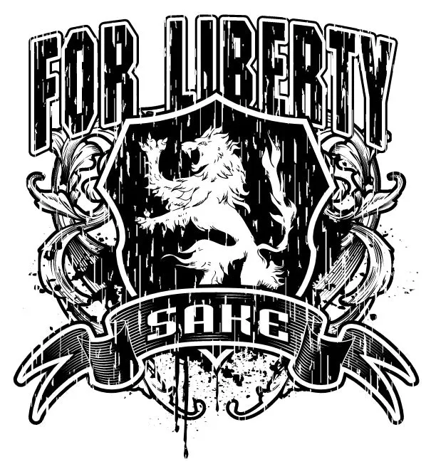 For Liberty Sake Shield T Shirt - | For Liberty Sake