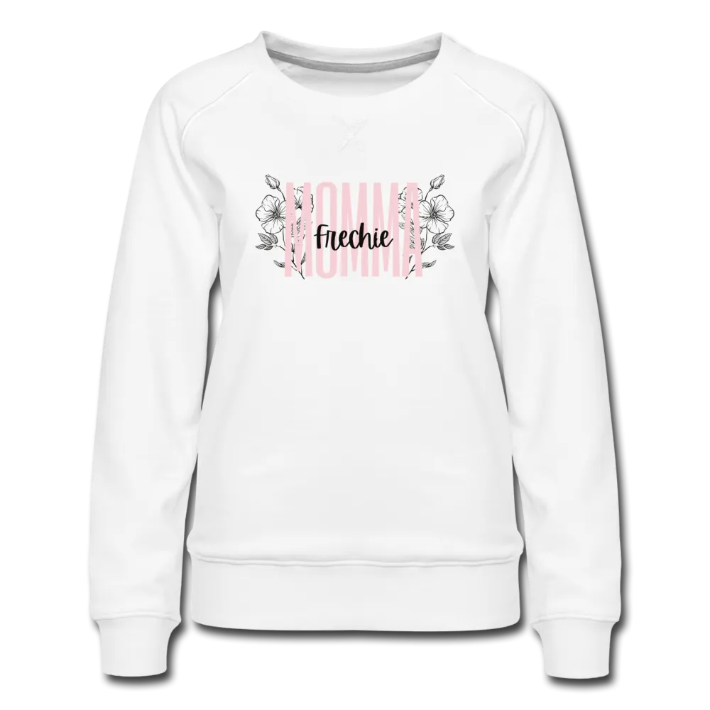 French Bulldog Floral Women’s Premium Sweatshirt