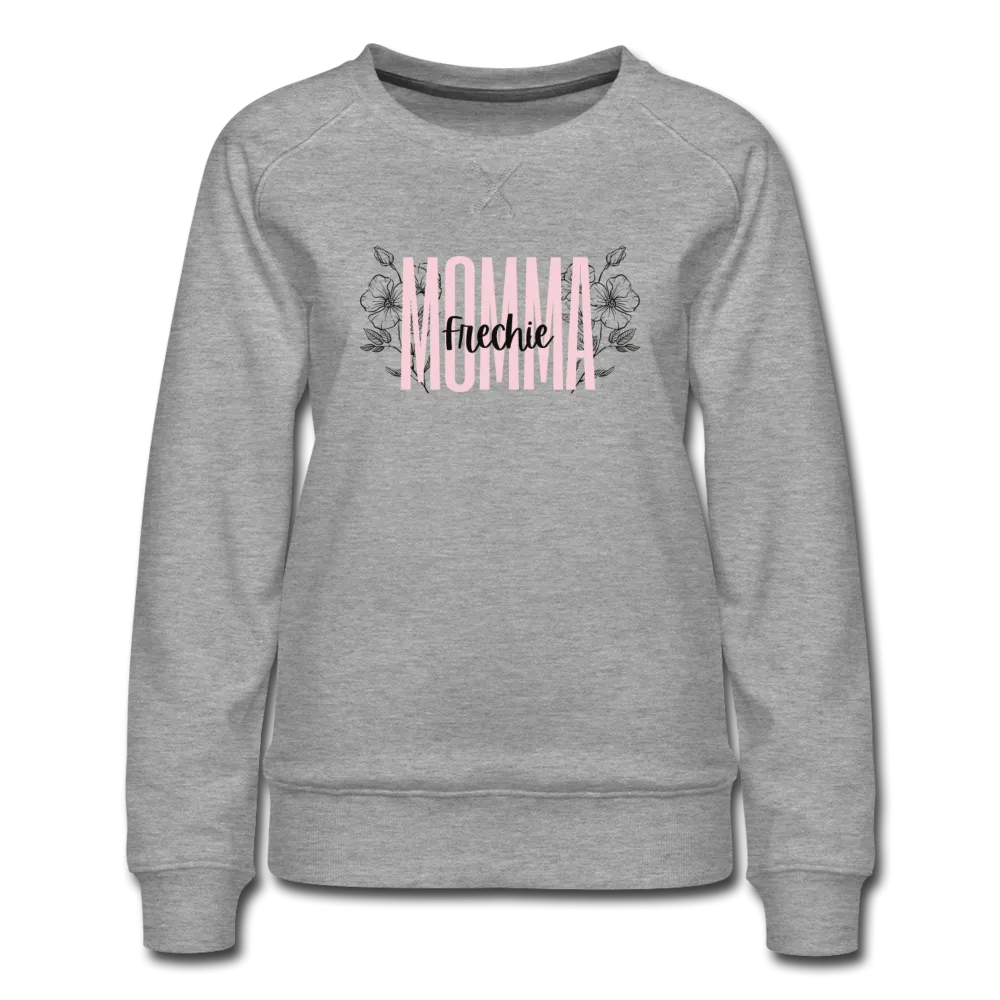 French Bulldog Floral Women’s Premium Sweatshirt