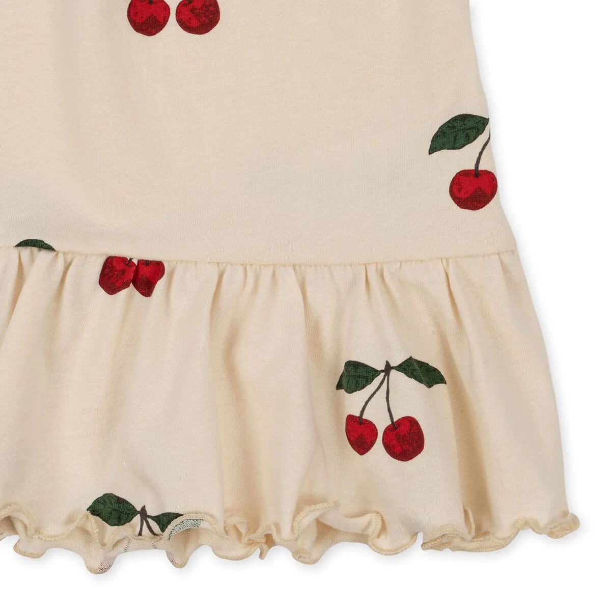 Frill Strap Top - Top aus Bio-Baumwolle GOTS Modell: "Lin"