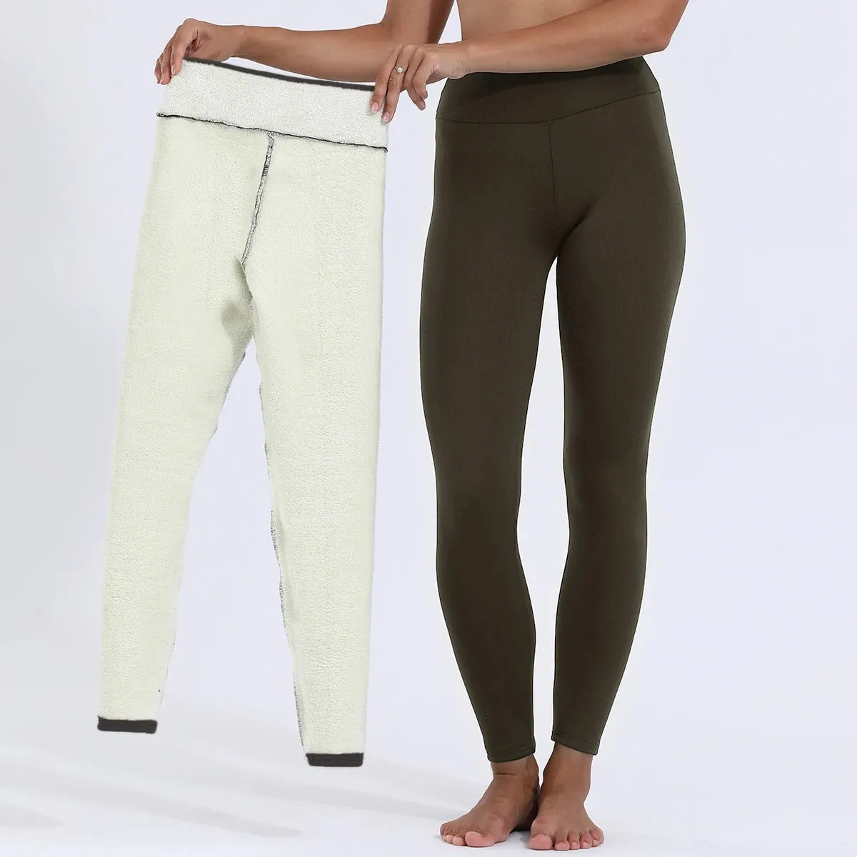 FURFIT | LEGGINGS WITH FUR LINING