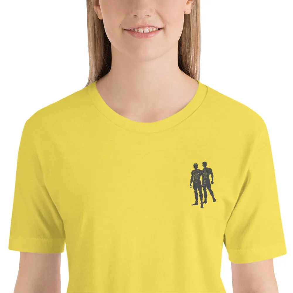 GEMINI T-SHIRT - Sign Logo Embroidery - Zodiac Shirt for Women