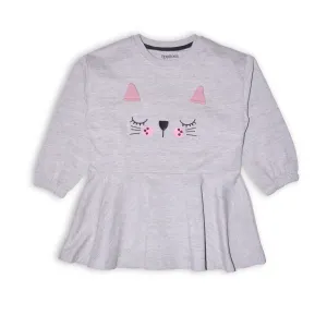 Girls Embroidered Terry Top
