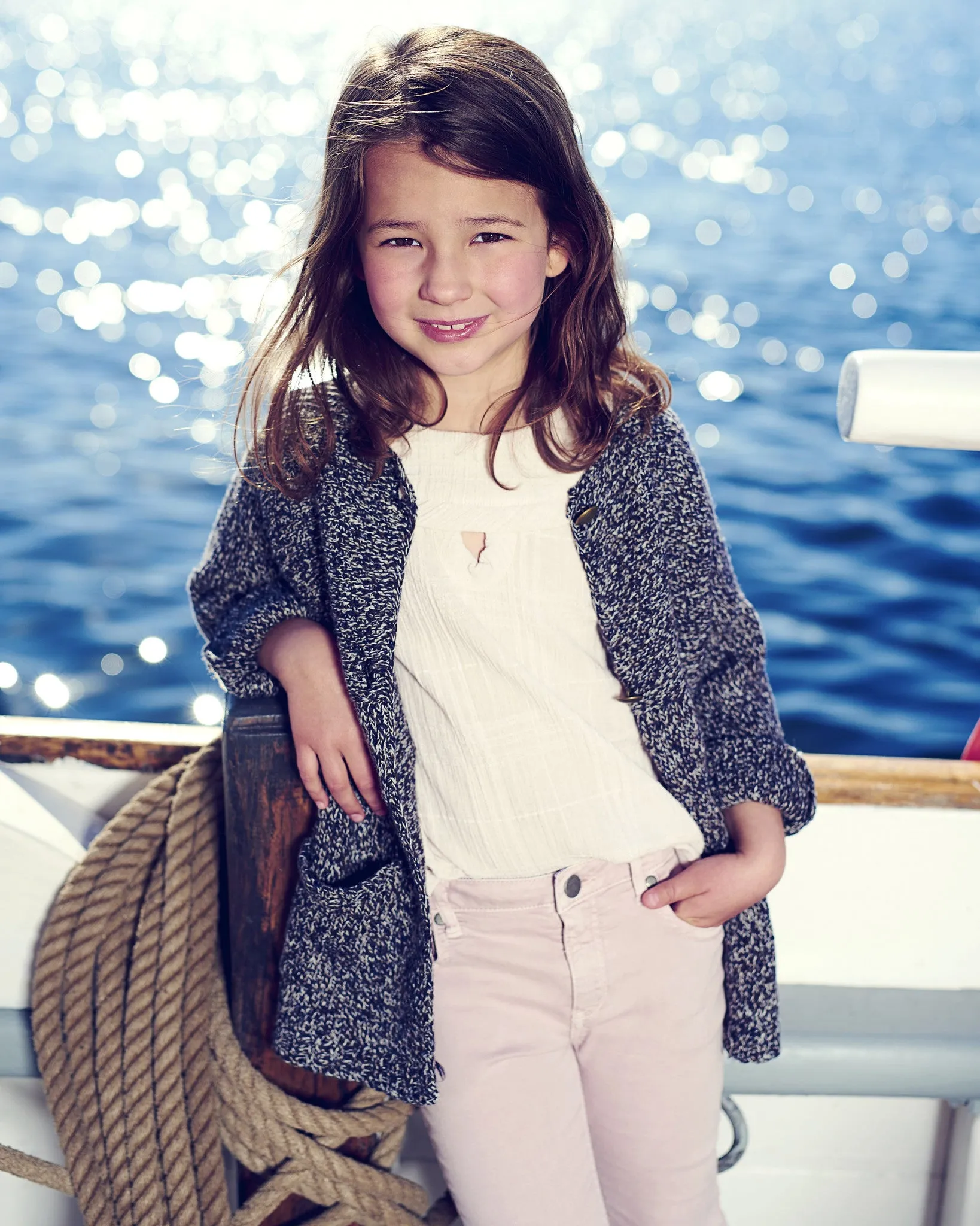 Girls Gina K Jeans Burnt Rose
