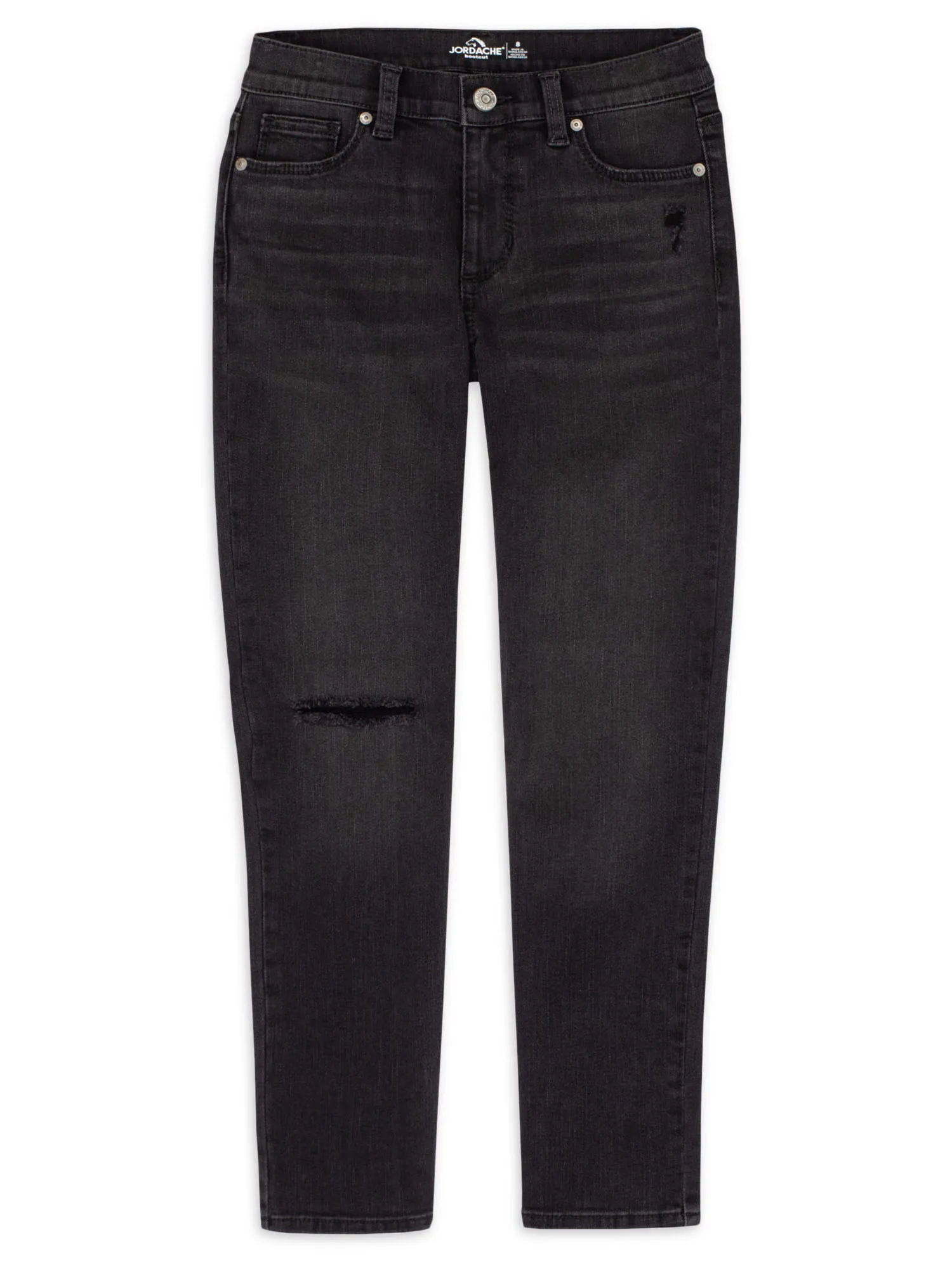Girls High Waist Girlfriend Jeans