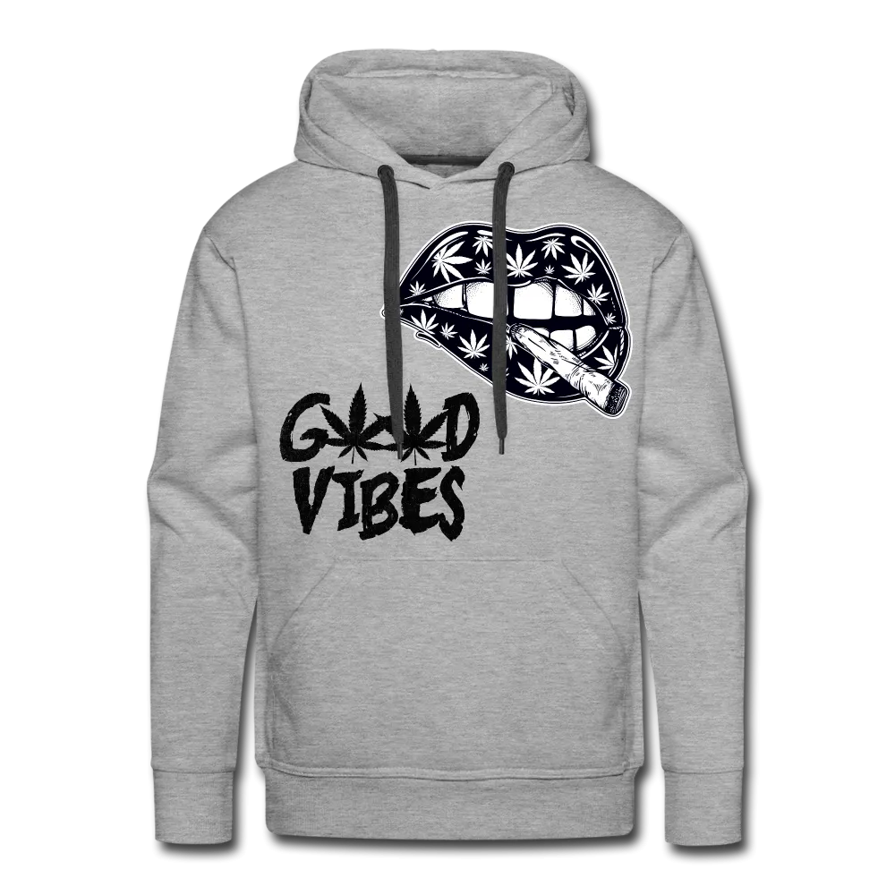 Good Vibes Cannabis 420 Men’s Premium Hoodie