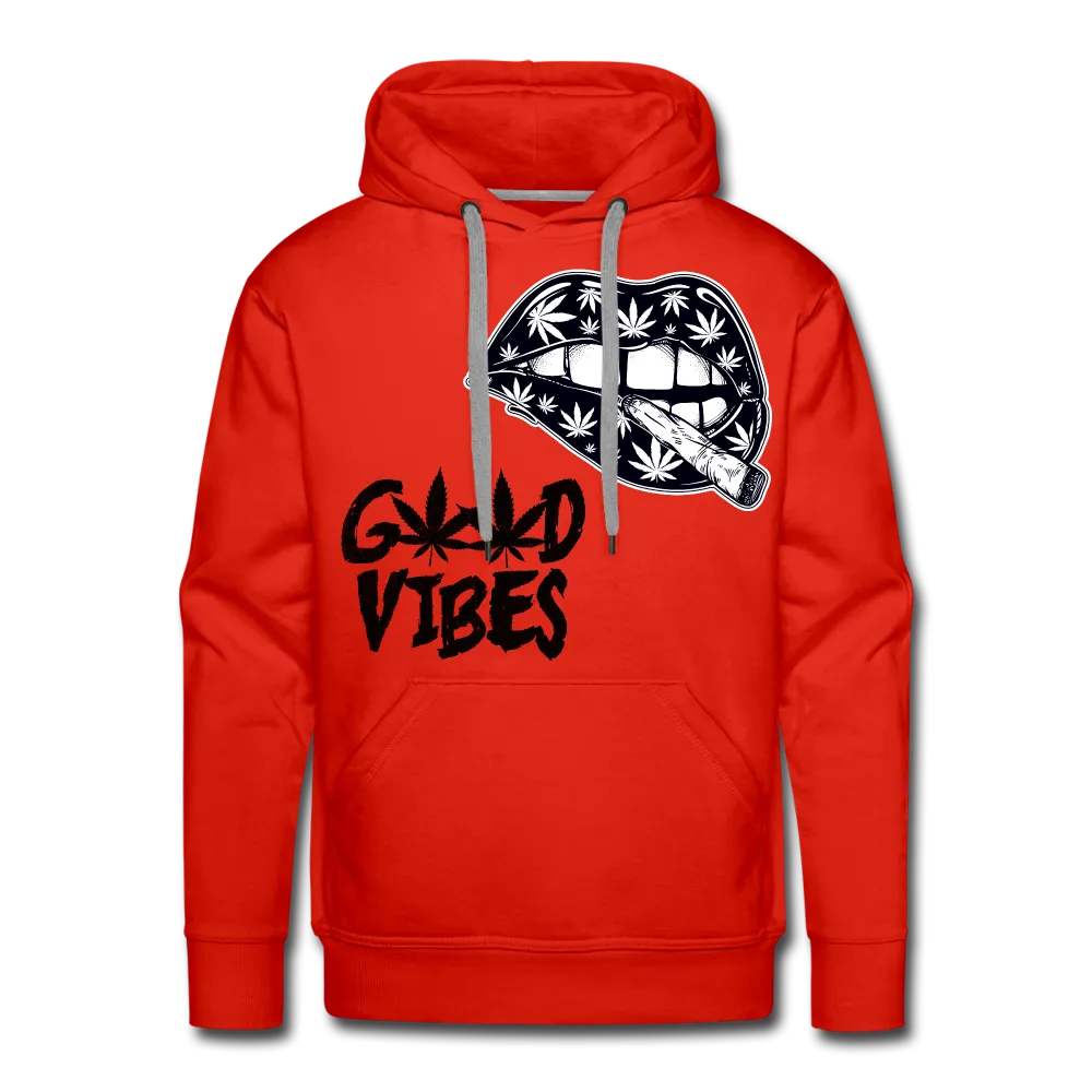 Good Vibes Cannabis 420 Men’s Premium Hoodie