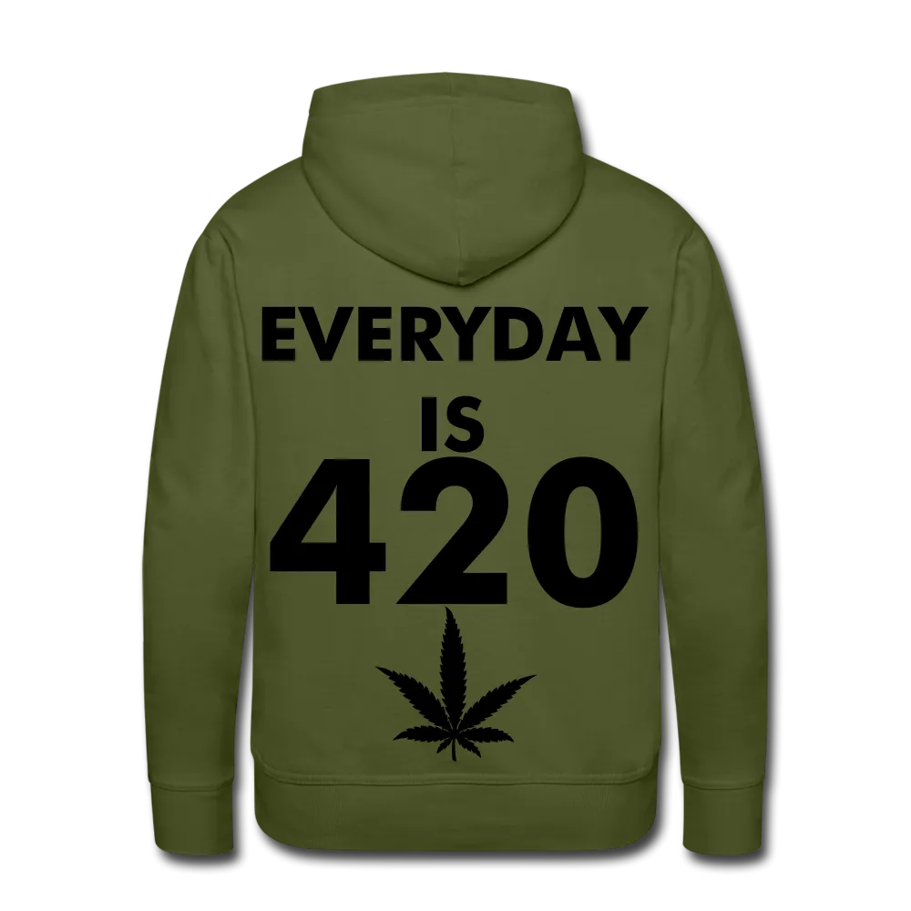 Good Vibes Cannabis 420 Men’s Premium Hoodie