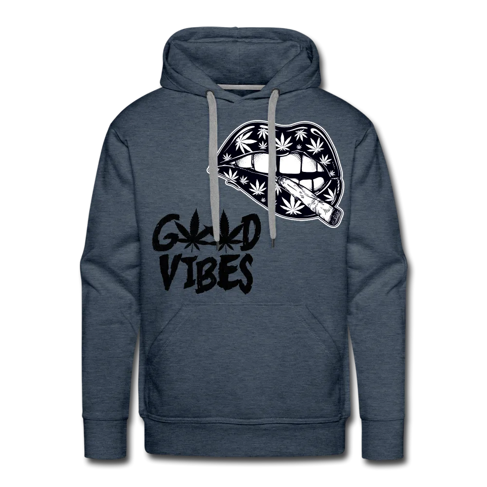 Good Vibes Cannabis 420 Men’s Premium Hoodie