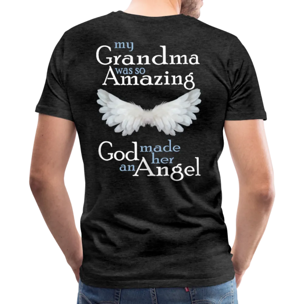 Grandma Amazing Angel Men's Premium T-Shirt (CK1890U)