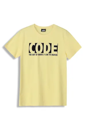 Graphic T-Shirt _ 152345 _ Lemon