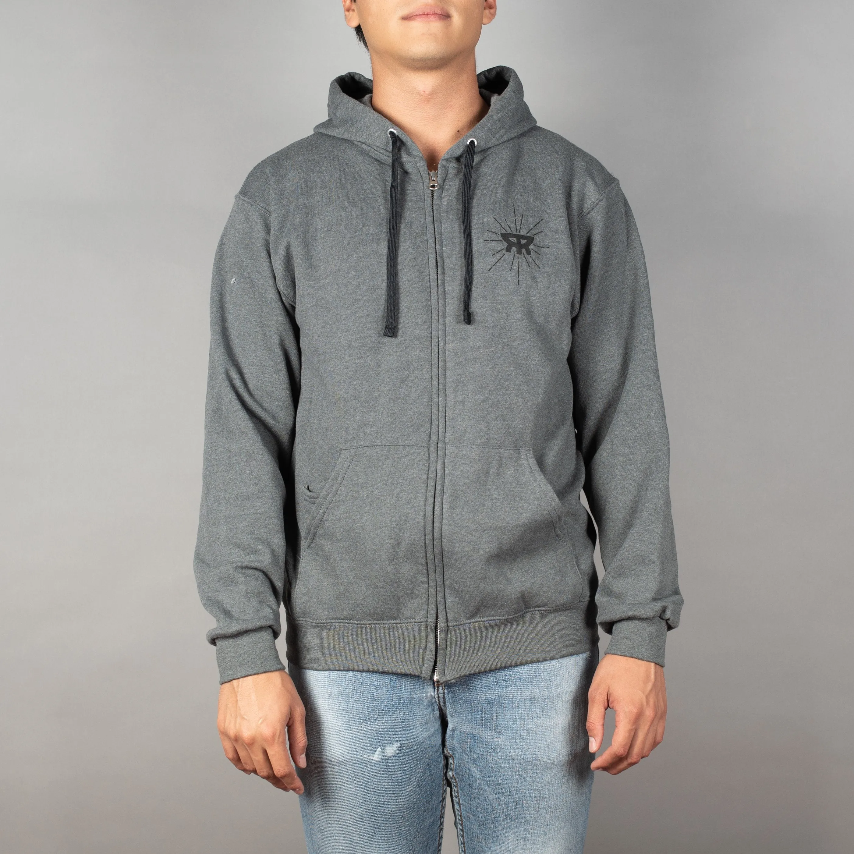 Grey/Black Hoodie