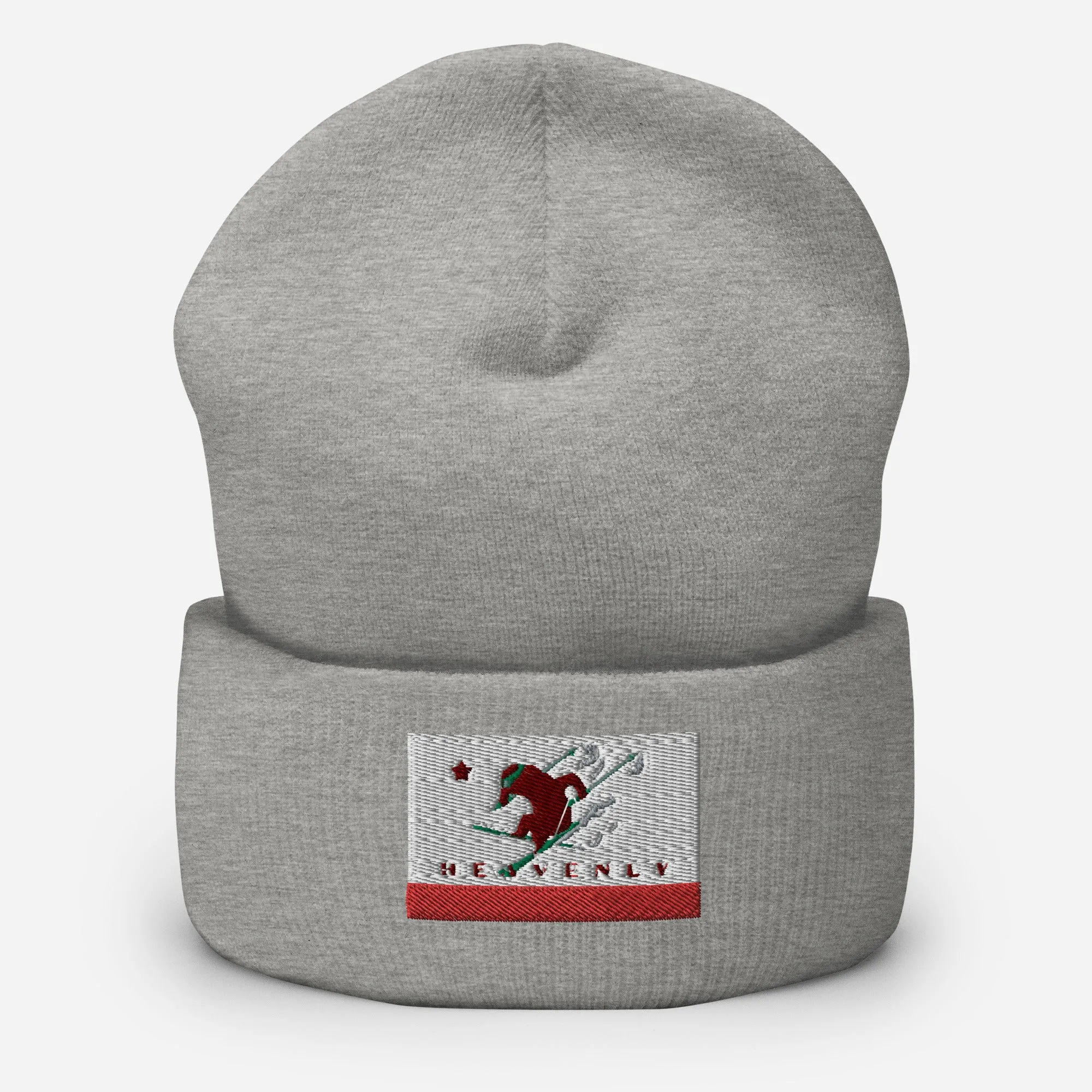 Heavenly CA Flag Ski Beanie
