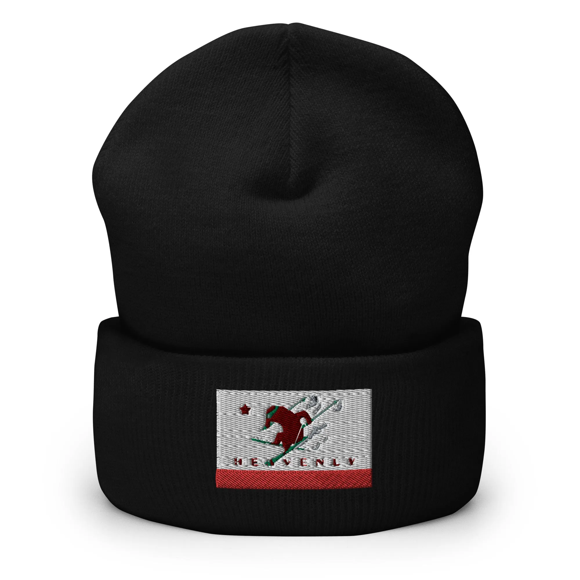 Heavenly CA Flag Ski Beanie