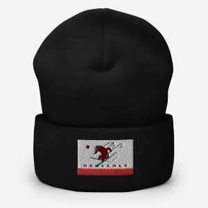 Heavenly CA Flag Ski Beanie