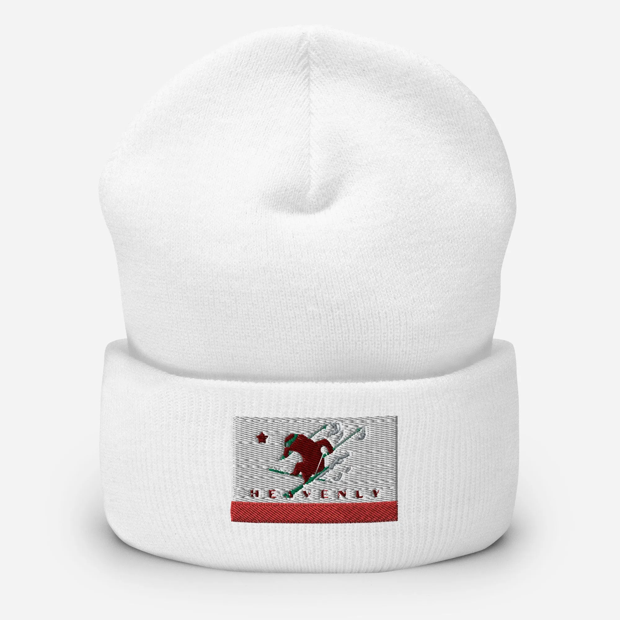 Heavenly CA Flag Ski Beanie