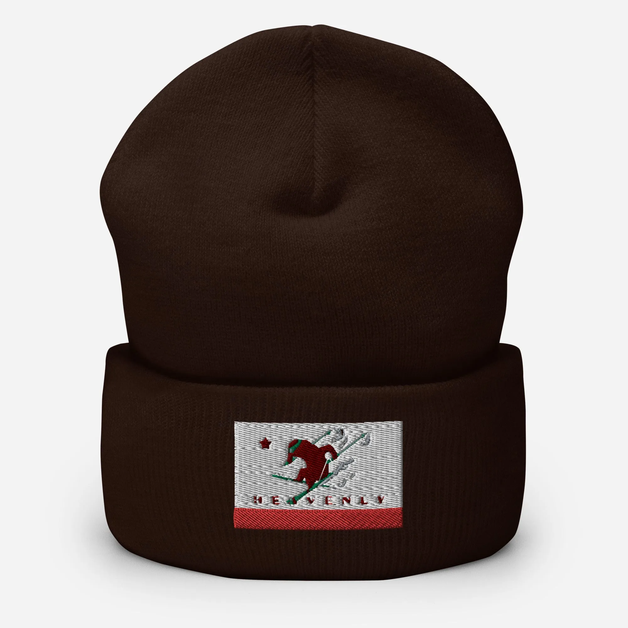 Heavenly CA Flag Ski Beanie