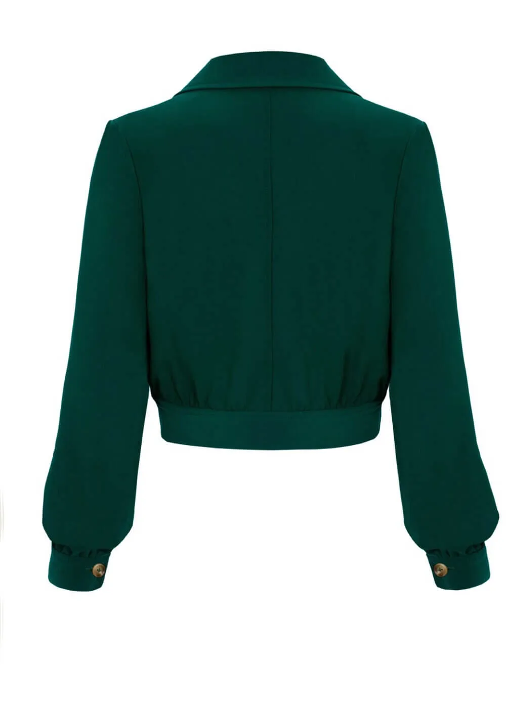Hell Bunny Ravenwood 40's Jasje Donker Groen
