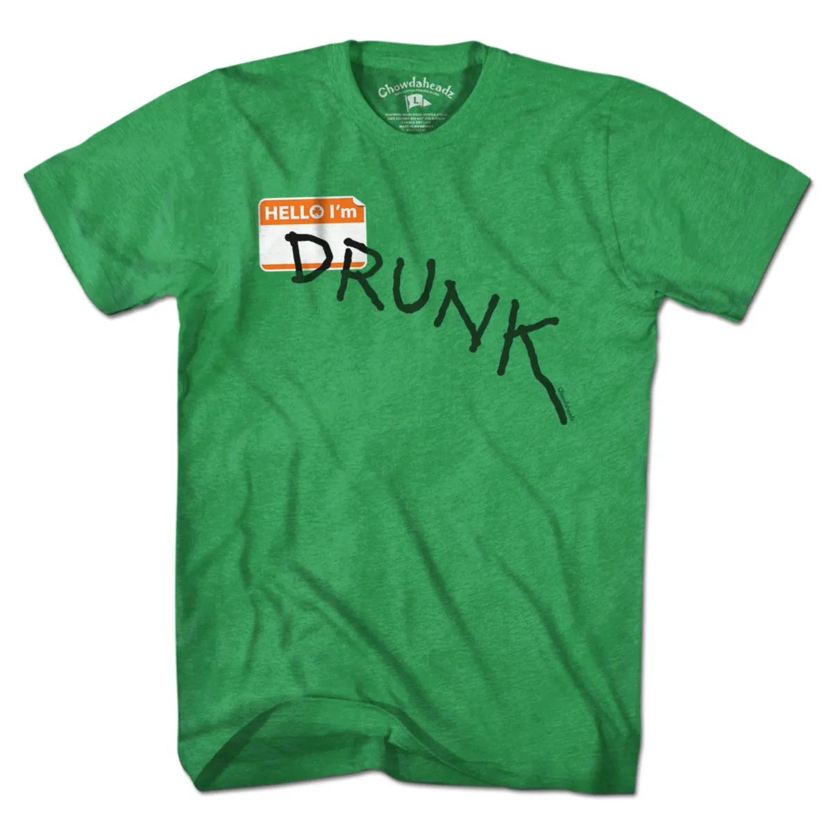 Hello I'm Drunk Sticker St. Paddy's Day T-Shirt