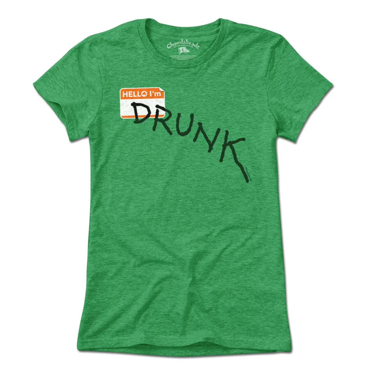 Hello I'm Drunk Sticker St. Paddy's Day T-Shirt