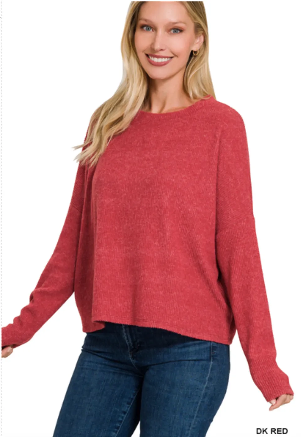 Here For You Long Sleeve Top-Multiple Colors Available