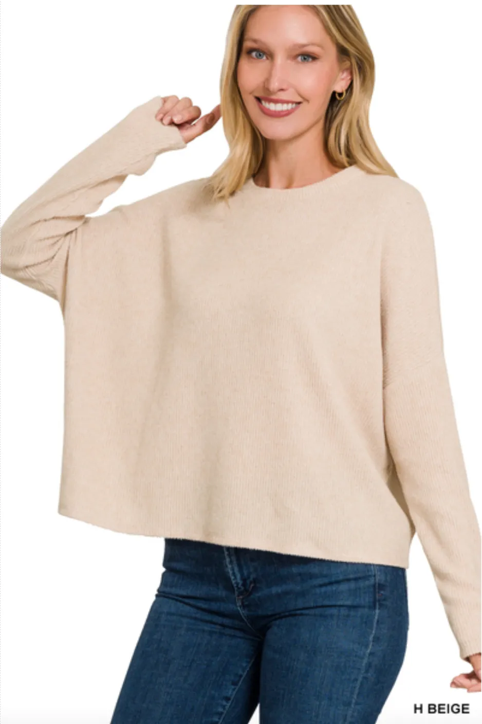 Here For You Long Sleeve Top-Multiple Colors Available