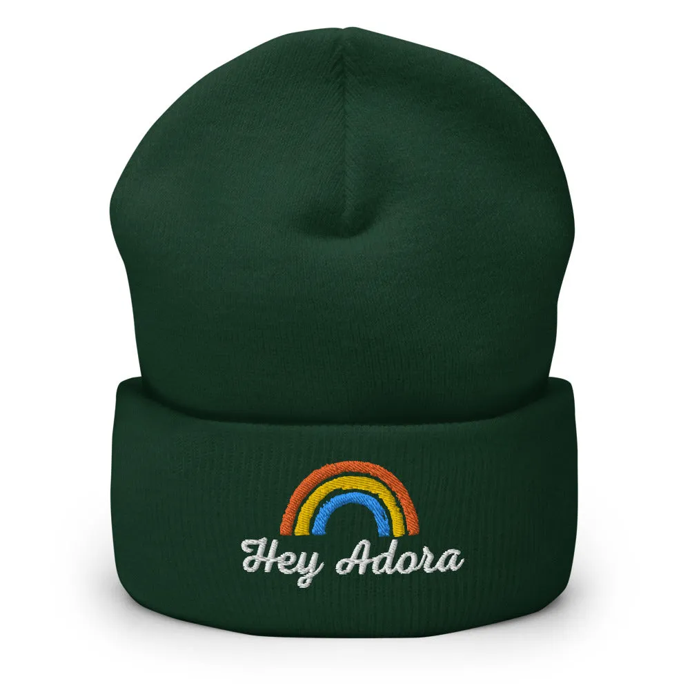 Hey Adora She Ra Hat, She-Ra And The Princess of Power, Catra Cuffed Beanie, Knit Hat