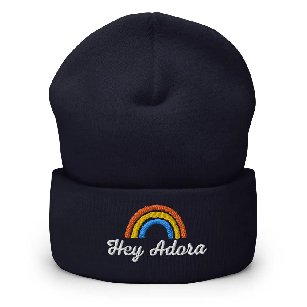 Hey Adora She Ra Hat, She-Ra And The Princess of Power, Catra Cuffed Beanie, Knit Hat