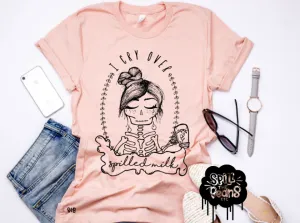I Cry Over Spilled Milk Prism Color T-Shirt