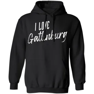 I Love Gatlinburg (White) - Pullover Hoodie