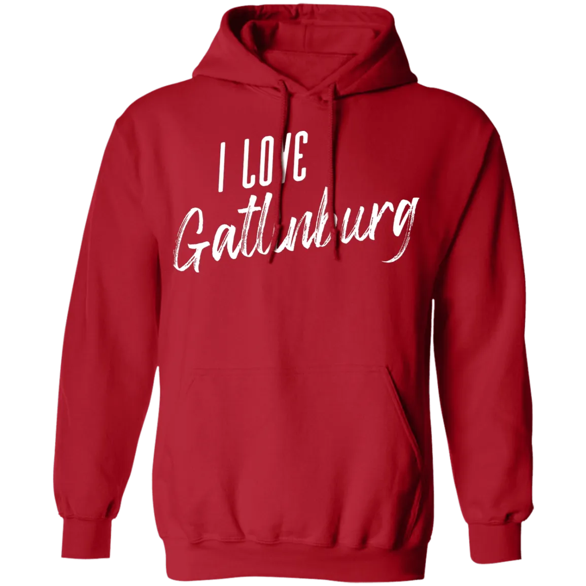 I Love Gatlinburg (White) - Pullover Hoodie