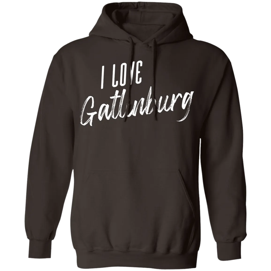 I Love Gatlinburg (White) - Pullover Hoodie