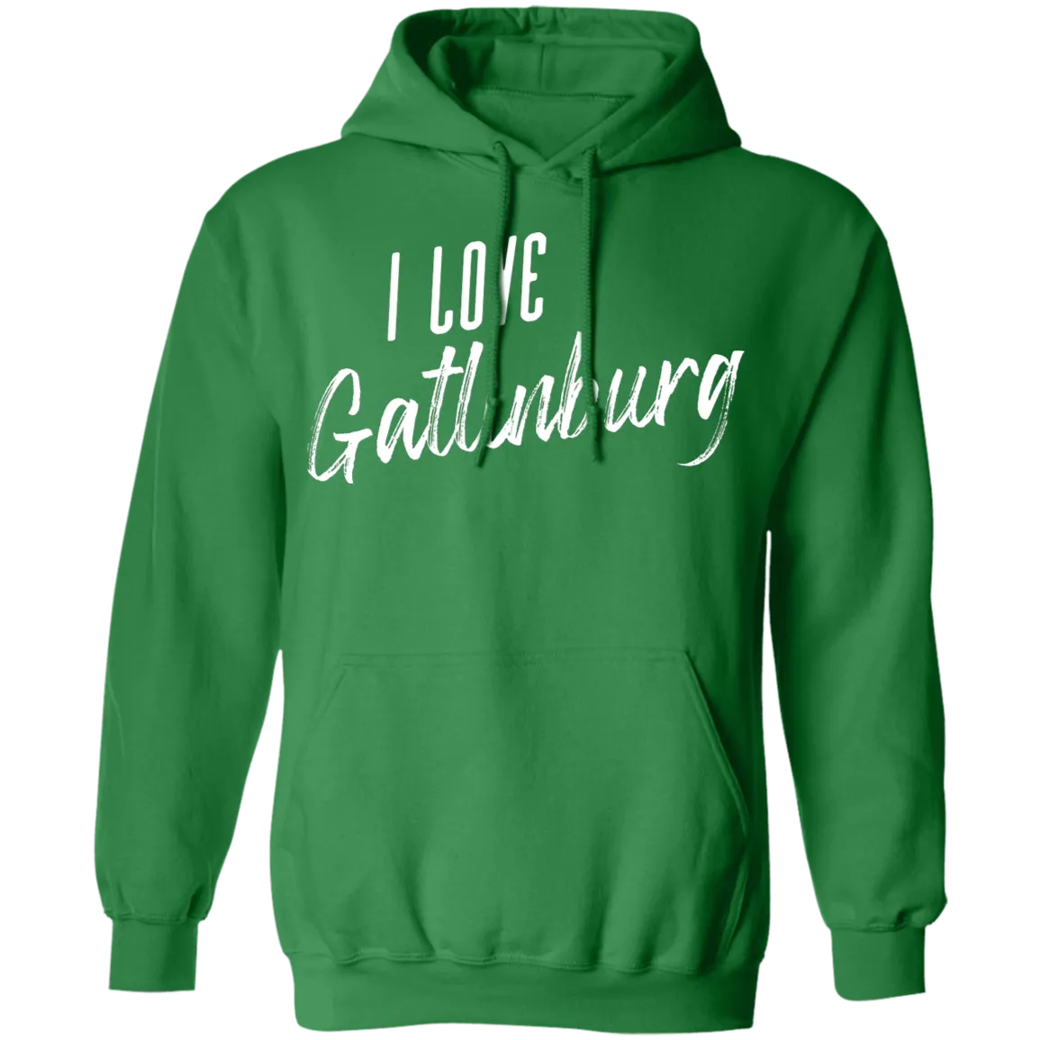 I Love Gatlinburg (White) - Pullover Hoodie