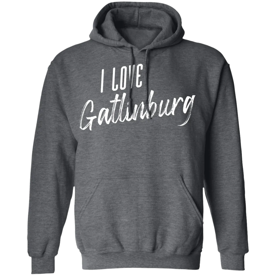 I Love Gatlinburg (White) - Pullover Hoodie